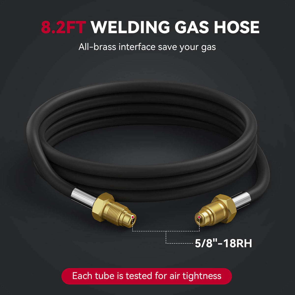 Argon Regulators Gauges Gas Welding CGA580 Inlet Connection with Hose