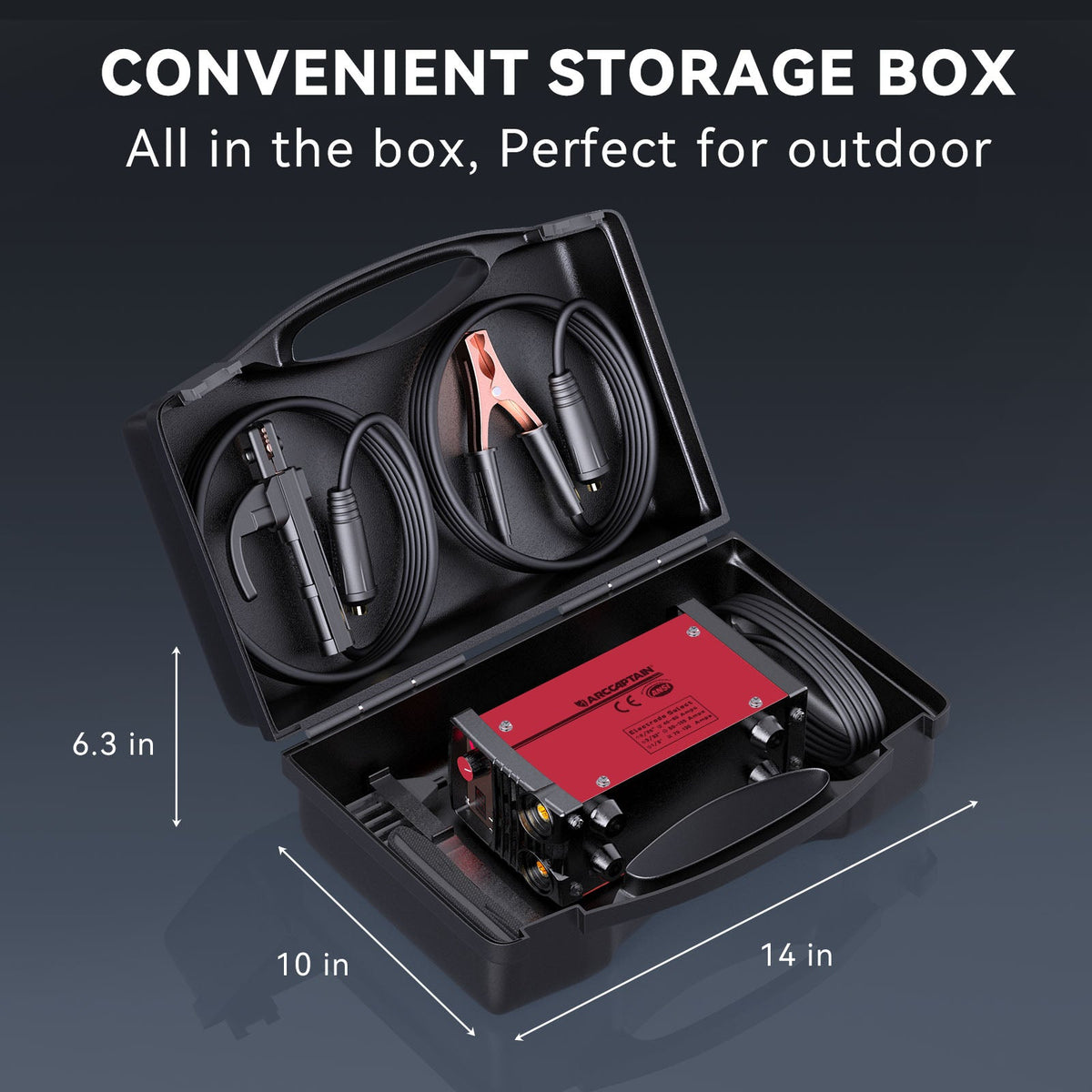 Arccaptain ARC130 110V  Portable Mini Beginner Stick Welder