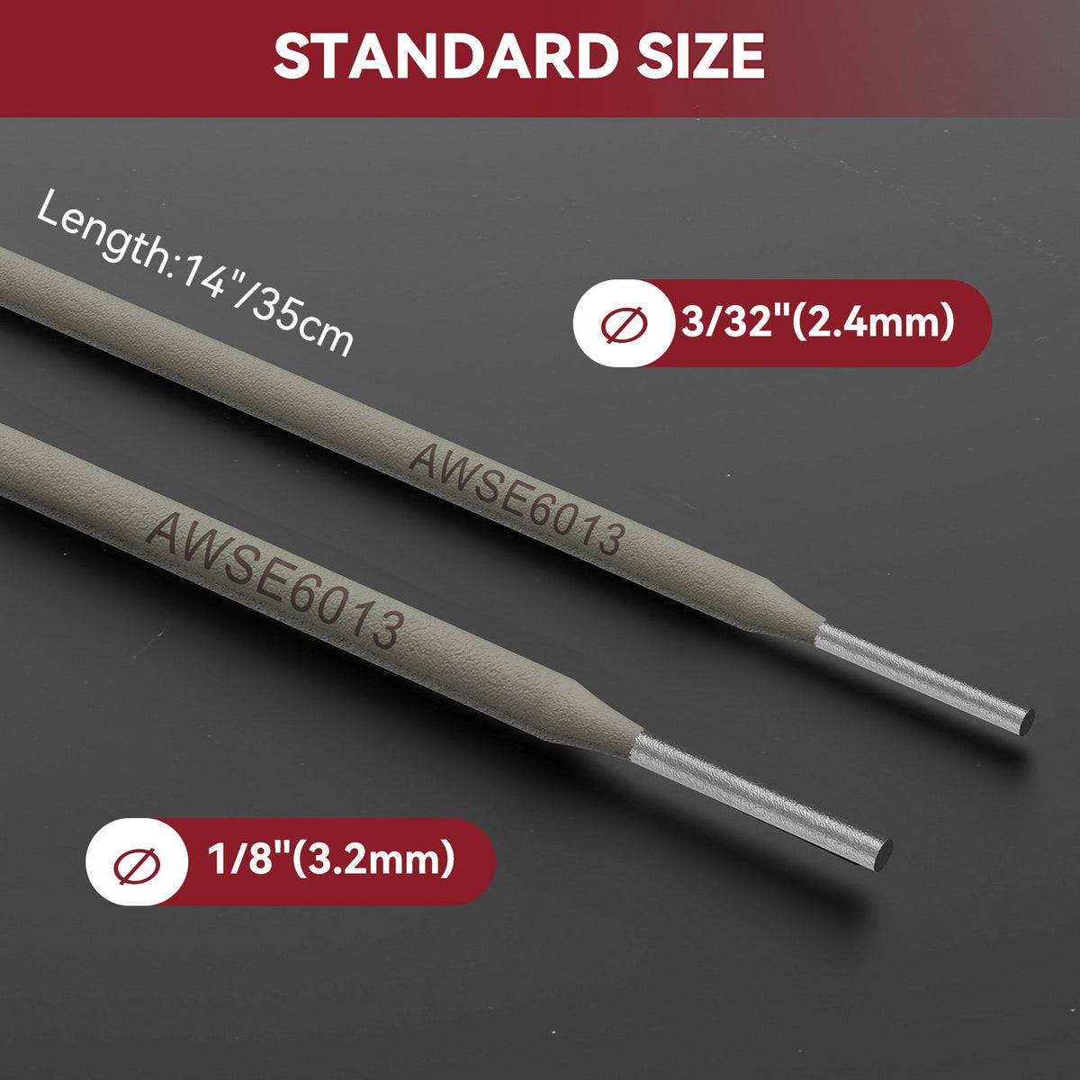 6013 Welding Rods 10 Lbs Carbon Steel ARC Welding Electrodes