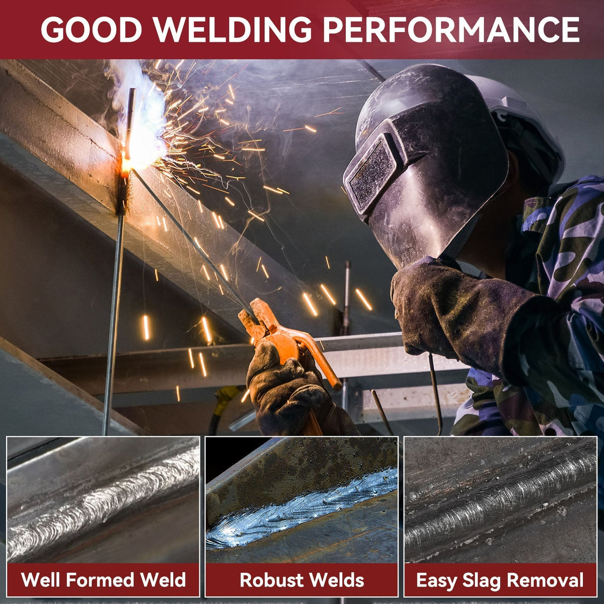6013 Welding Rods 10 Lbs Carbon Steel ARC Welding Electrodes