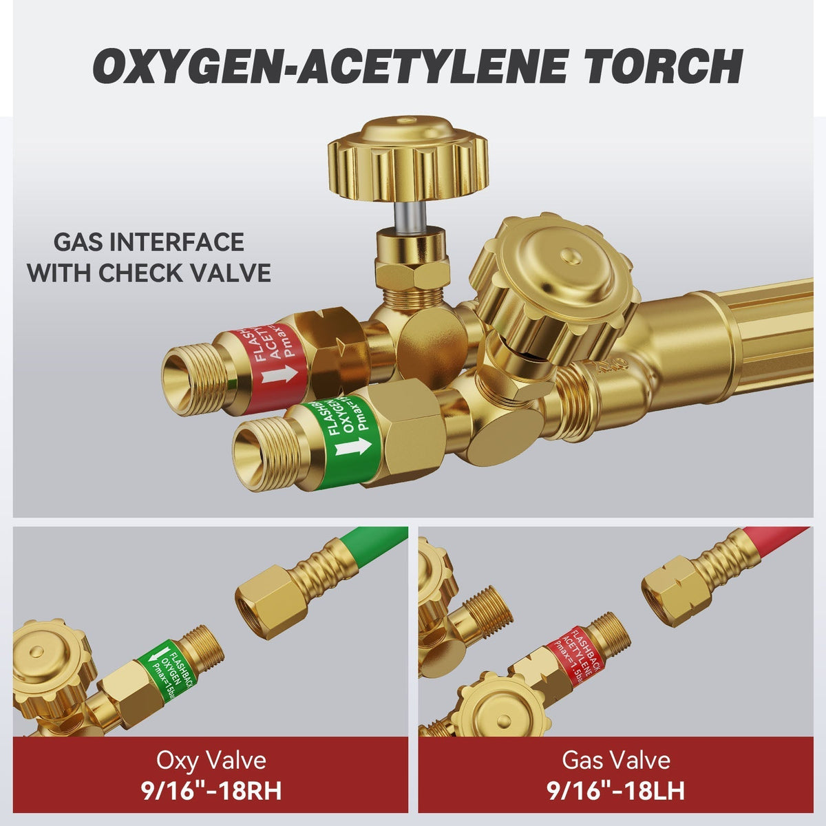 Arccaptain Oxy Acetylene Cutting Torch AR-CT120