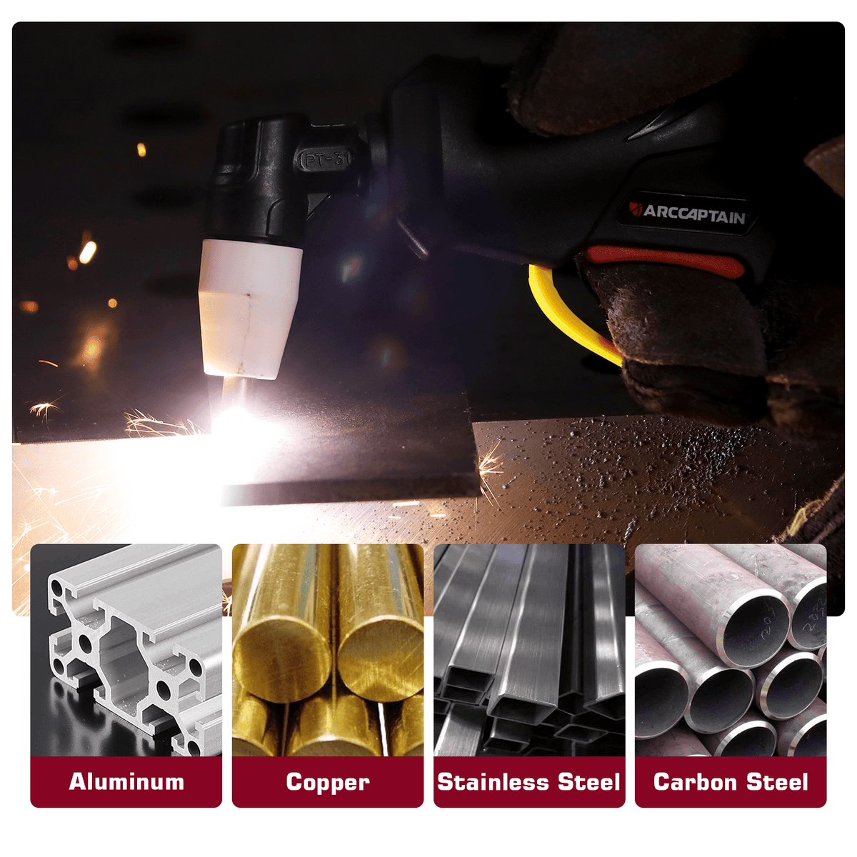 ARCCAPTAIN PT31 Plasma Cutting Torch